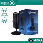 CORSAIR Elgato Wave:3 USB Condenser Microphone and Digital Mixer